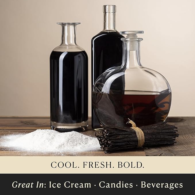 Cook's Pure Peppermint Extract,For Ice Creams, Candies, Icings, Cookies and Beverages, 128 oz (1 Gallon)