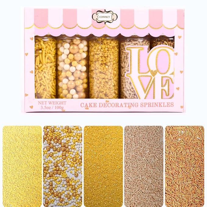 Confect Fusion Mashup Sprinkles FM Multipack 31 100 GMS for Cake Cupcake Décor, Multicolor