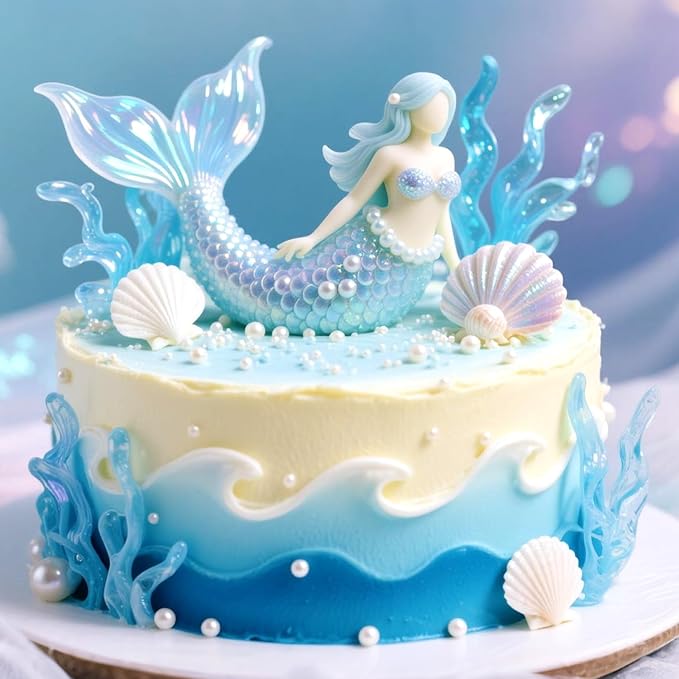 Edible White Pearl Sugar Sprinkles for Cake Decorating, Candy Pearls Cupcake Toppers, 150g/5.29oz, Mix Sprinkles, Baking Cake Decorations, Easter, Wedding Party Chirstmas Supplies