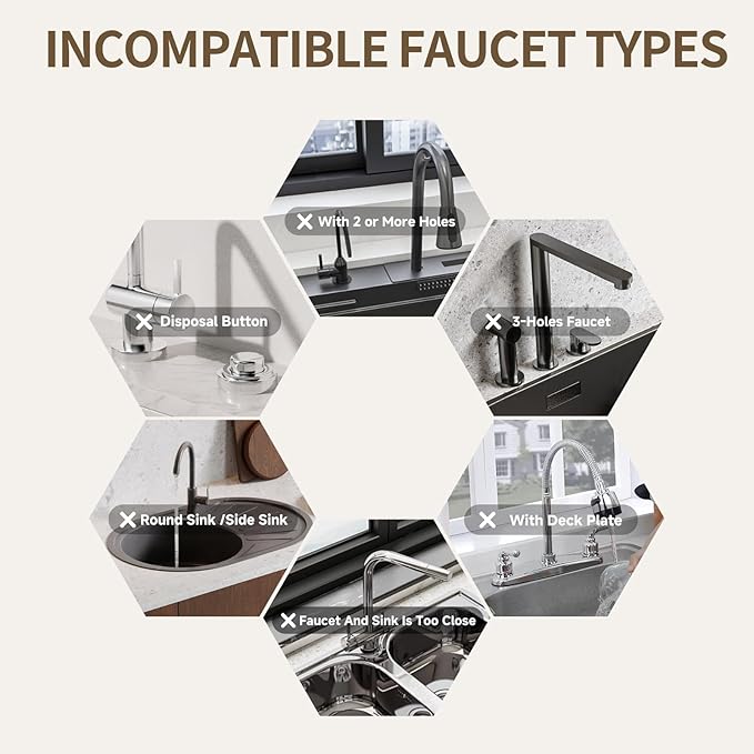 Faucet Mat for Kitchen Sink, Diatomite Stone Drying Sink Protectors, Bathroom Faucet Splash Guard, Quick Dry Water Absorbing, Non-Slip Stone Tray for Kitchen Counter, Grey, 23.6" x 3.9"