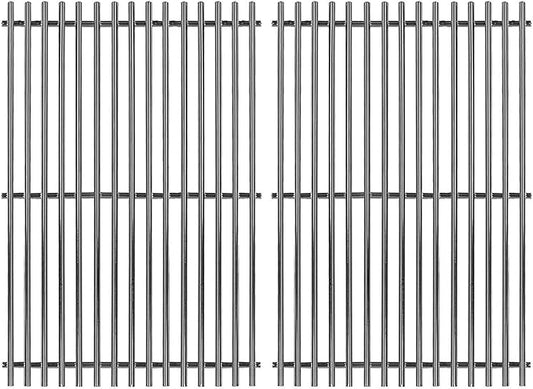19.5" Stainless Steel Cooking Grates for Weber Genesis 300 Series, 19.5" Grill Grates Replacement Parts for Genesis E310 E320 E330 S310 S320 S330, Weber Genesis Grill Grates 7528/7524