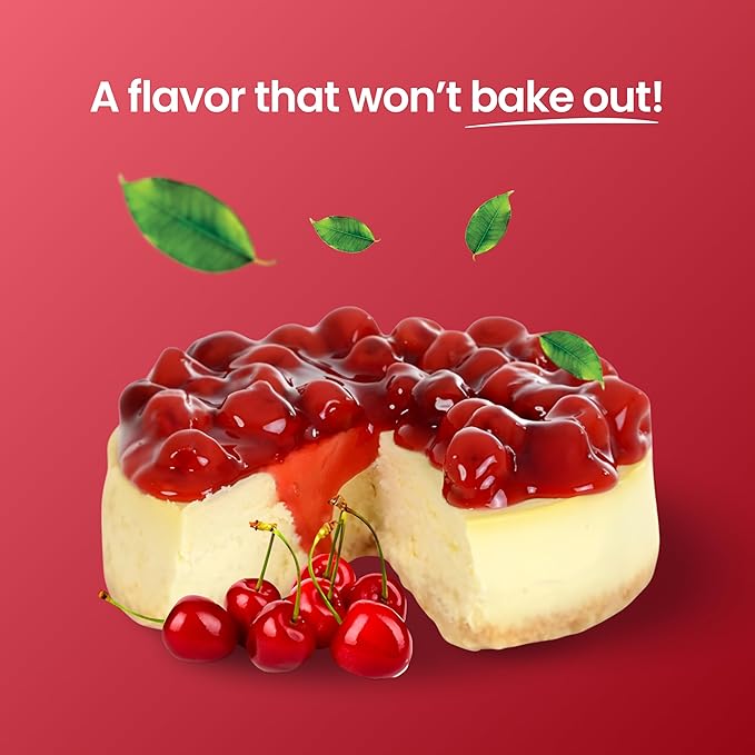 Lorann Oils Cherry Bakery Emulsion: Authentic Cherry Flavor, Perfect for Enhancing Fruit Undertones in Baked Goods, Gluten-Free, Keto-Friendly, Cherry Extract Alternative Essential for Your Kitchen