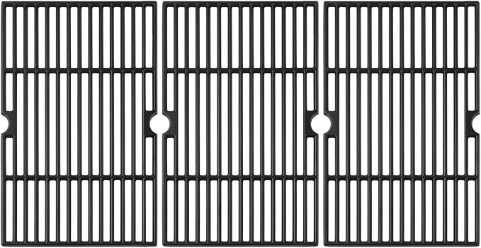 720-0896B 720-0896 Grill Grates Replacement Parts for Nexgrill 6 Burner 730-0898 720-0898 720-0898a 730-0896 730-0896b Grates 17 Inch Cast Iron Cooking Grid Nexgrill Outdoor Gas Grill Parts