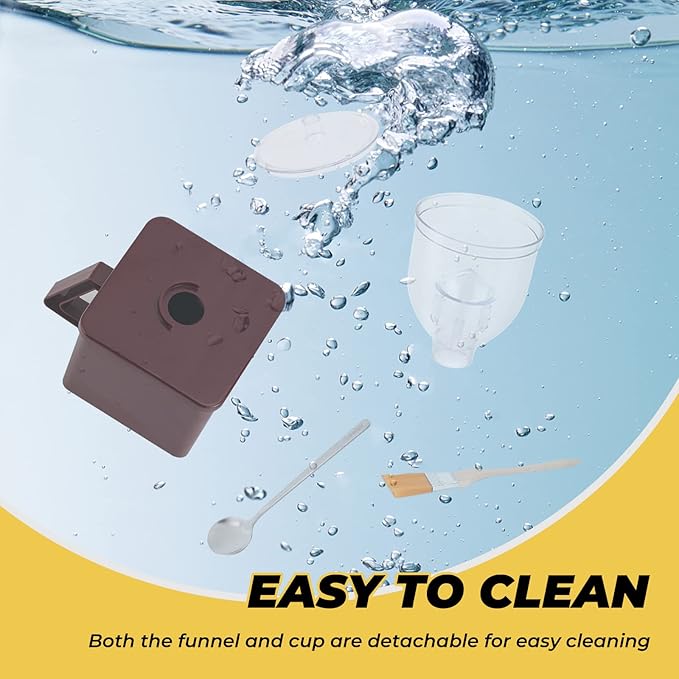 Burr Coffee Grinder - Electric Espresso Grinder for Home & Commercial Use, Silent, Adjustable Grind, With Hopper, Brush, Spoon, Red