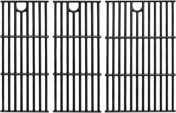 17" Grill Grates for Charbroil Performance 4 Burner 463352521 463354021 463365522 463365021 463350521, Cooking Grids for Charbroil Grills, Replacement Parts for G426-0004-W1 G426-0005-W1, Cast Iron