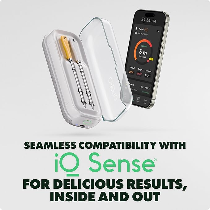 CHEF iQ MiniOven Smart Toaster Oven Air Fryer Combo, 11-in-1 Countertop Convection Oven, Bake, Broil, Air Fry, Broil, Dehydrate, 1750W, 25 Qt Capacity, Fast Cooking with Touchscreen Controls – Black