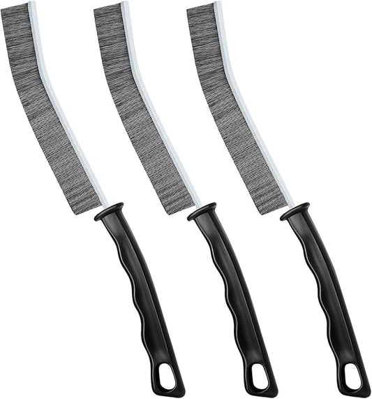 Crevice Cleaning Brush, Multifunctional Hard-Bristled Gap Scrub Brush, 2025 New Multifunctional Gap Cleaning Brush Tool, Dead Corners Brushes for Bathroom Kitchen Tiles Window Door Slots, 3pcs