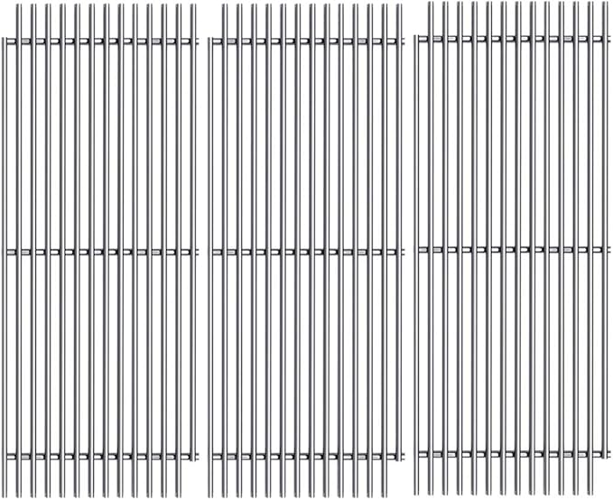 S5480A (3-Pack) 20 1/2" Stainless Steel Cooking Grid Grates Replacement for DCS 24, 36, 36 Series 36ABQ 36ABQAR 36ABQR 36BQ 36BQAR 36BQR 36DBQ 36DBQAR 36DBQR 36EBQAR,48DBQAR 48DBQR Grill