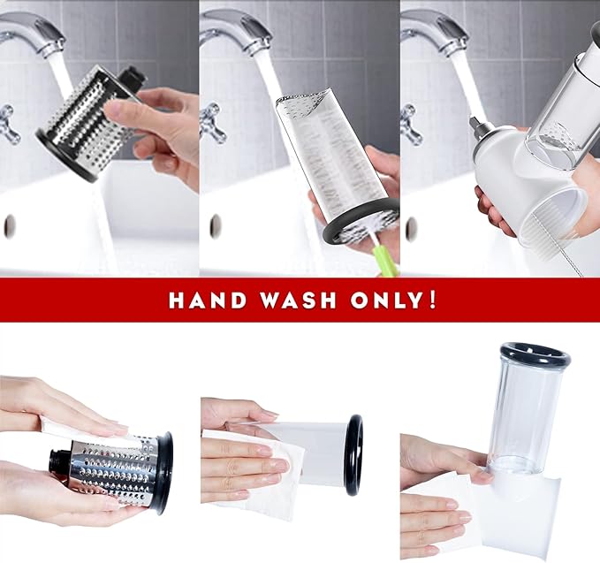 Slicer Shredder Attachments for KitchenAid Stand Mixers, Cheese Grater for Kitchenaid, Salad Maker, Food Slicer by InnoMoon