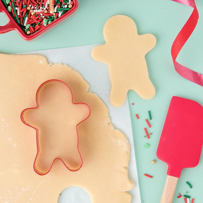 Cookie Cutter Kingdom, Christmas Cookie Cutters, Cookie Cutters Shape, Mold for Cakes Biscuits and Sandwiches (Christmas Gingerbread)