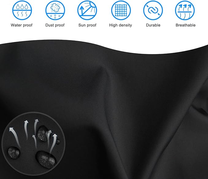 Sealcover Pan Rack Cover, High Density Waterproof and Dustproof Bread Rack Cover, 23"x28"x64", Bakery Single Rack Covers.