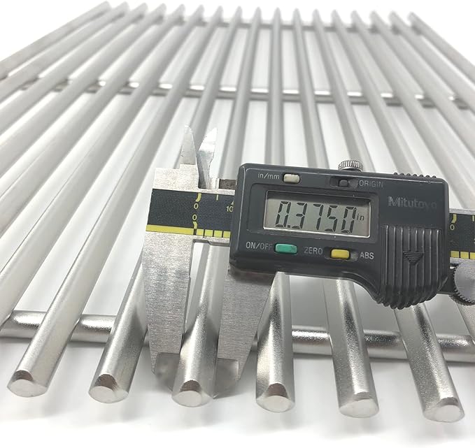9.5MM 19.5" Sear Grate for Weber Genesis 300 Series, E310 E320 E330 S310 S320 S330, Weber Grill Grate Stainless Steel Cooking Grates Replacement Parts Weber Genesis Grill Grates 7528 7524