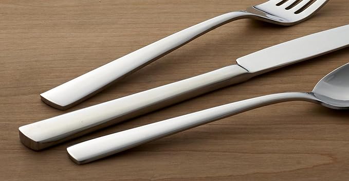 Oneida 20 Piece Everyday Nocha 20PC Flatware Set, Service for 4, Silver