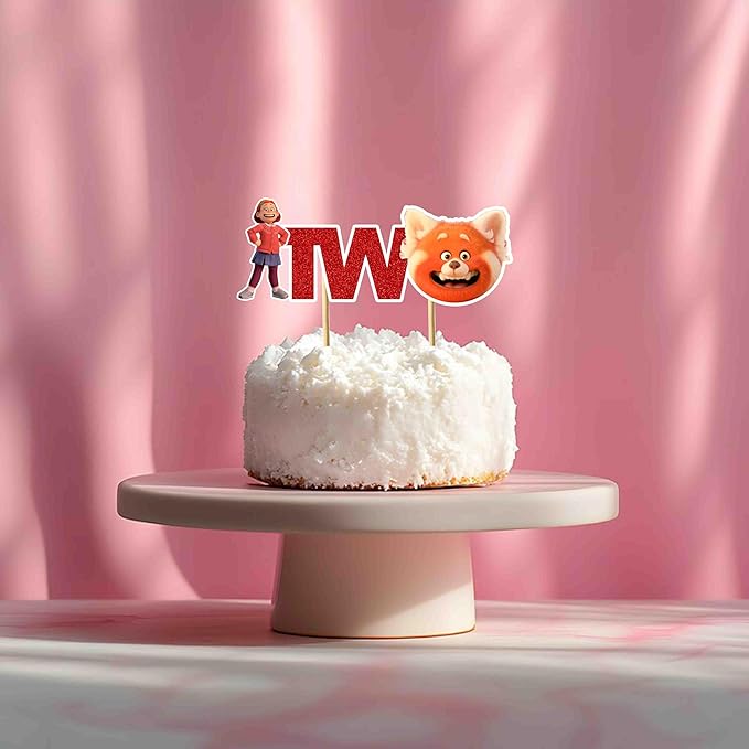 Seyal® Trning Red Two Cake Topper