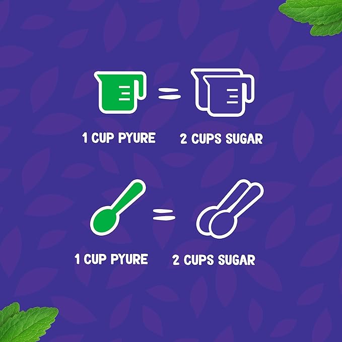 Pyure Organic Stevia Blend | Granulated All-Purpose - White Sugar Substitute | Zero Carb, Zero Sugar, Zero Calorie | Plant-Based Stevia Sweetener for Keto Friendly Food | 12 oz (Pack of 4)