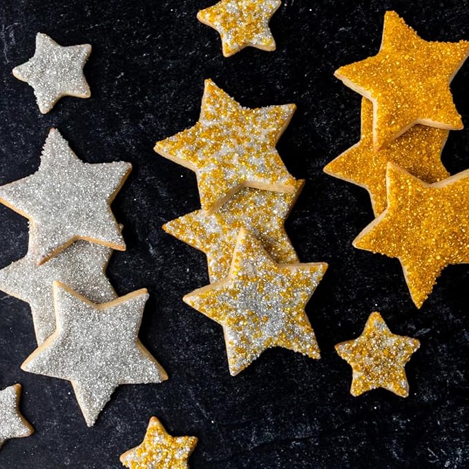 Sweets Indeed Sprinkles, Edible Sprinkle Sugar Mix, Perfect for Cake Decorations, Baking, Ice Cream, Cookies, Cupcake Topper, 5 ounces (Glitz)