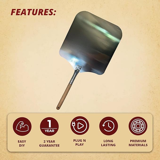 Green Mountain Grill Pizza Peel for Daniel Boone, Ledge, Jim Bowie & Peak Oven