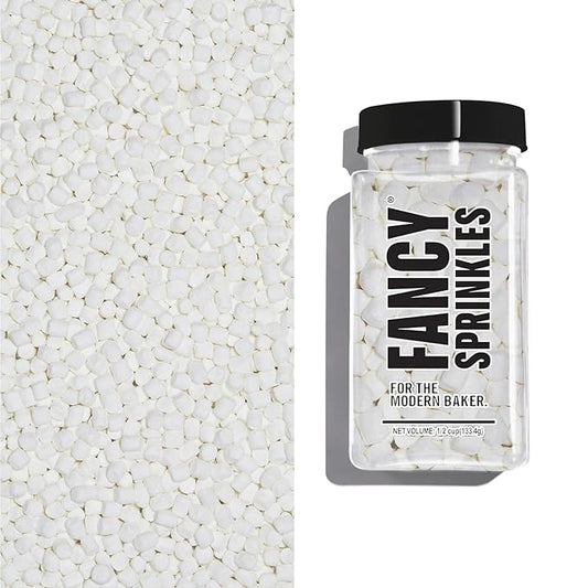 Fancy Sprinkles Fancy Fluff Dessert Decorating Mini Marshmallow Bits Sprinkles (0.5c)