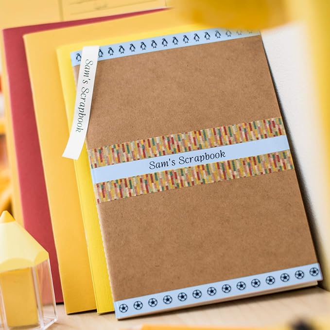 Brother Genuine P-touch TZE-MQG35 Tape, 1/2" (0.47") Wide Standard Laminated Tape, White on Lime Green, Laminated for Indoor or Outdoor Use, Water-Resistant, 0.47" x 16.4' (12mm x 5M), TZEMQG36