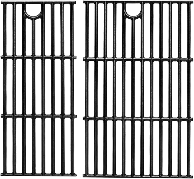 17" Grill Grates for Charbroil Performance 2 Burner 463630021 463660421 463655021 463630422 463655421, Cooking Grids for Charbroil Grills, Replacement Parts for G426-0004-W1 G426-0005-W1, Cast Iron