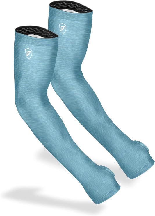 FARMER'S DEFENSE Sleeves | UV Cooling Sleeves | Anti-Scratch Sun Protection Arm Sleeves for Gardening Harvesting Outdoors