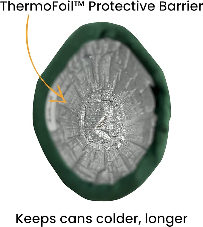 Sok It CanSok Sleeve for Beer & Soda Insulated Neoprene Cover (Folklore, 12oz Slim Can Sleeve)