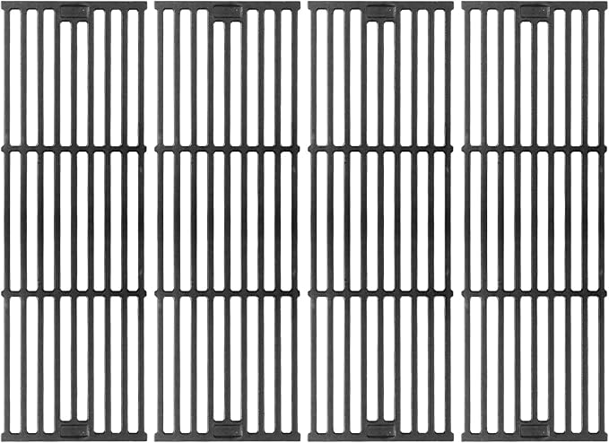 Grill Grates Replacement Parts, Grill Grates Replacement Cast Iron 19 3/4" x 27" for Chargriller Akorn 2121, 2123, 2222, 2828, 3001, 3030, 3725, 4000, 5050, 5252, 5650,9020