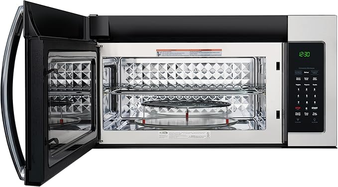 KoolMore KM-MOTC-15SS inch Range Convection Microwave Oven,900 Watts and 300 CFM in Stainless-Steel, UL Listed, 30 in./1.5 cu. ft