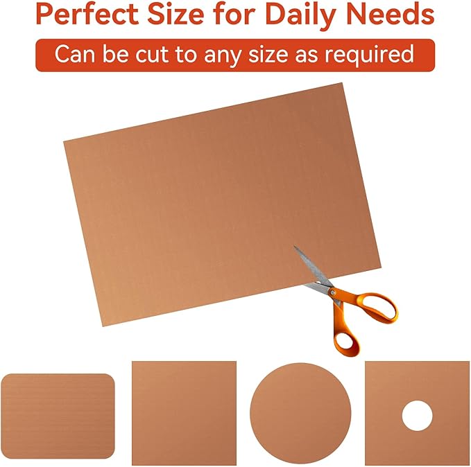 Oven Liners for Bottom of Oven - 3 Pack Large Gas Stove Top Protectors, Reusable Oven Liner for Electric, Gas, Toaster Ovens, Grills - BPA & PFOA Free Keep Your Oven Clean Oven Mat