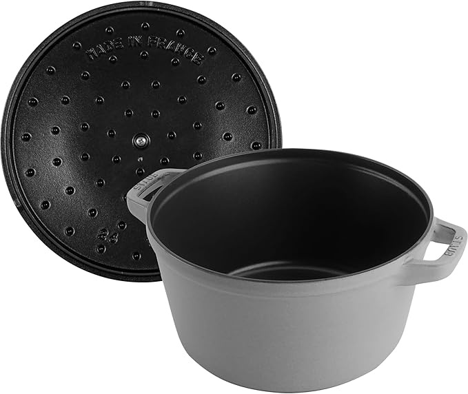 Staub Cast Iron 4-pc Stackable Set - Graphite