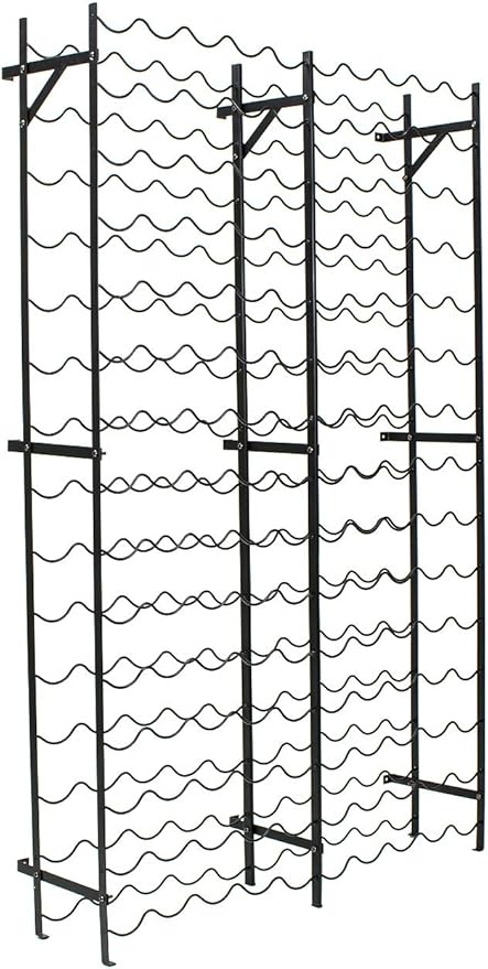 Sorbus Wine Rack Freestanding Floor - Wine Bottle Holder Holds 150 Bottles of Wine - 150 Bottle Capacity Wine Storage for Any Bar, Wine Cellar, Kitchen, Dining Room