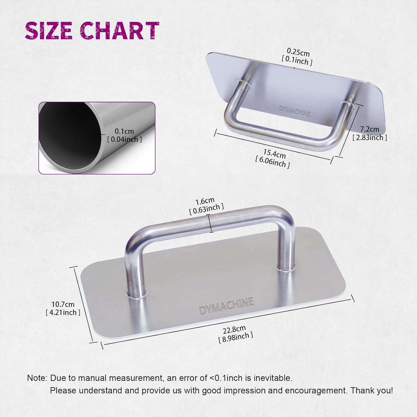 Stainless Steel Burger Press,9 Inch Heavy Duty Smash Burger Press,2.5mm Non-Stick Smooth Smasher,Square Grill Weight Press, Griddle Press Kitchen Stuff,For Cooking Beef Bacon Stea