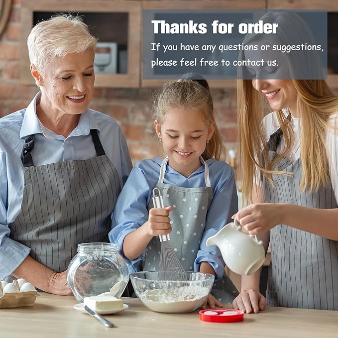 Grey Silicone Whisk, Professional Whisks For Cooking Non-Scratch, Stainless Steel & Silicone Wisk, Plastic Rubber Whisk Tool For Nonstick Cookware Pans, Silicon Wisks Set of 3