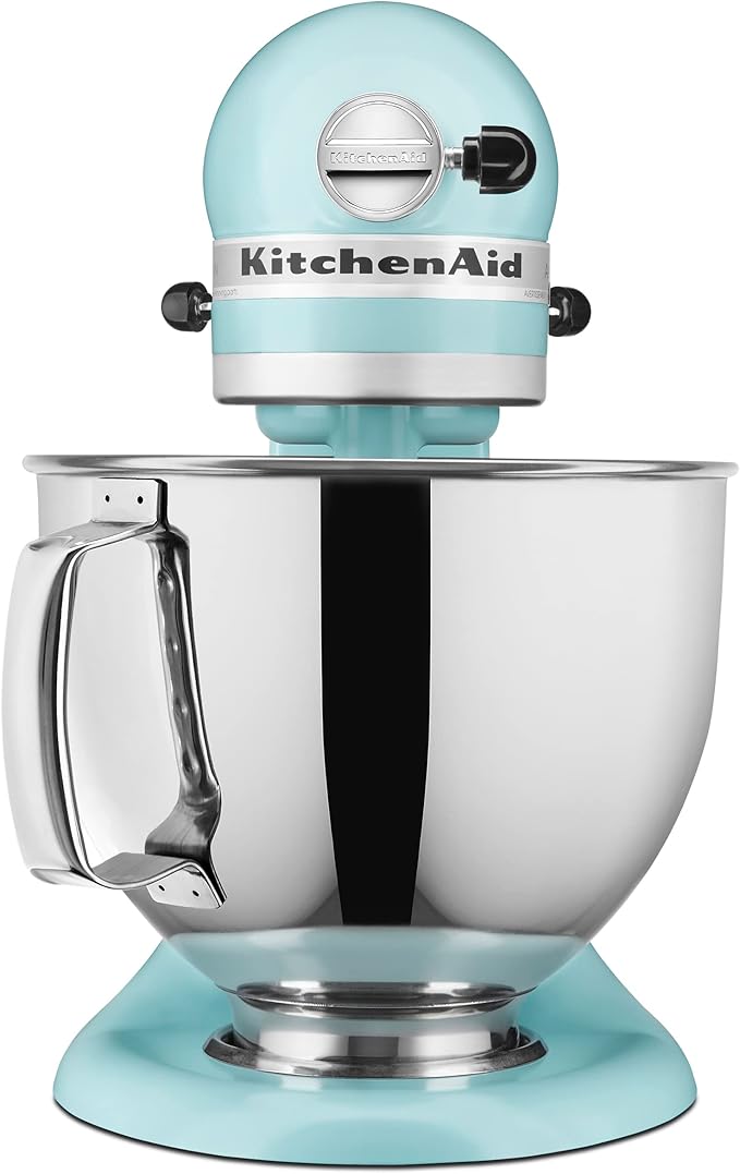 KitchenAid Artisan Series 5 Quart Tilt Head Stand Mixer with Pouring Shield KSM150PS, Mineral Water
