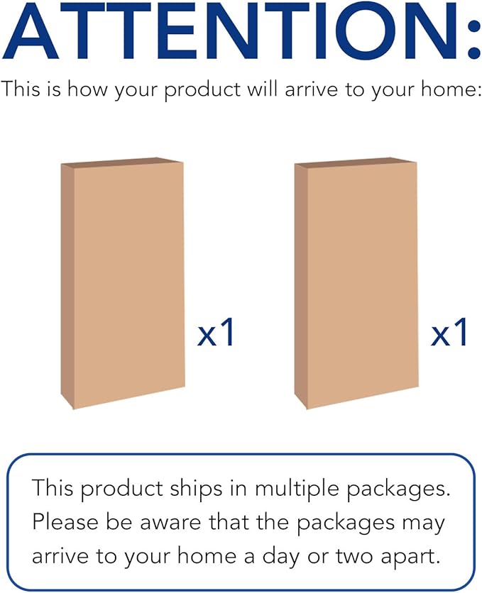 FLEXIMOUNTS 4-Pack 2x6ft 24-inch-by-72-inch Wall Shelf Garage Storage Rack Floating Shelves, Black