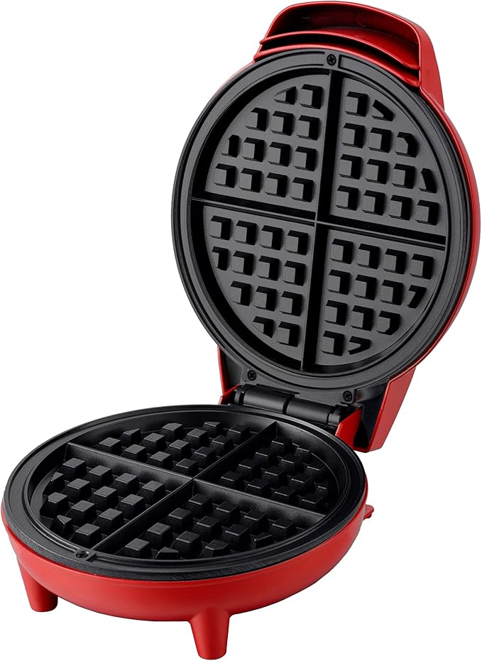 Courant Waffle Maker 7-inch Round Waffles in less then 5 minutes Delicious Belgian Waffles