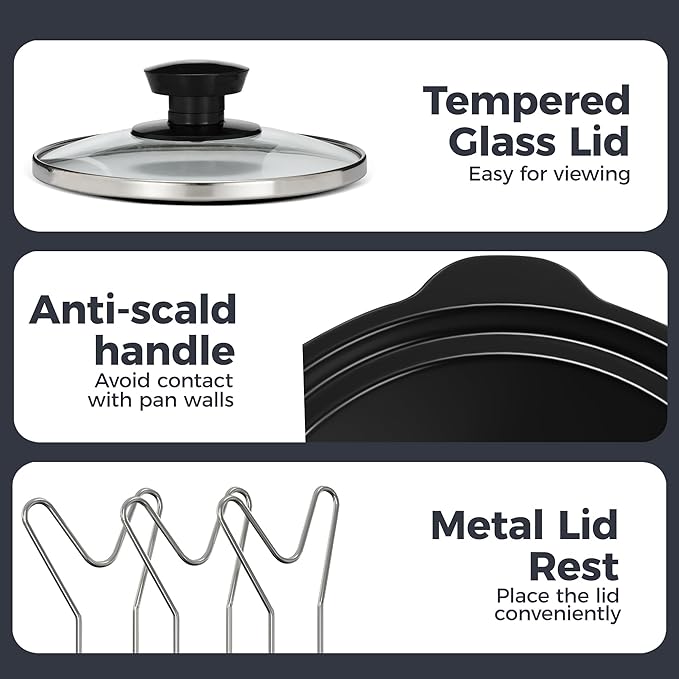 Triple Slow Cooker, 3 X 1.5QT Slow Cooker with 3 Cooking Settings, Buffet Servers and Warmers with Dishwasher-Safe Ceramic Pot, Glass Lid, Red