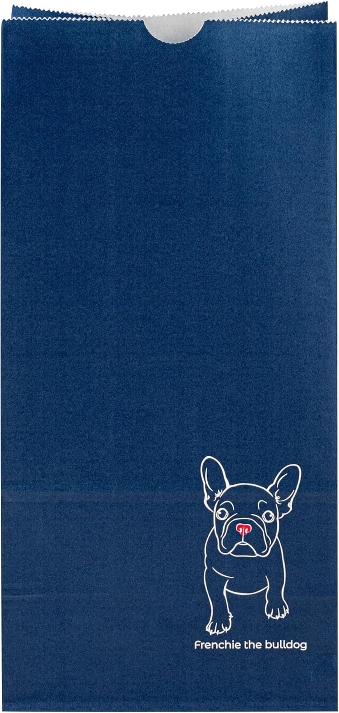 Restaurantware Bag Tek 8 LB Disposable Lunch Bags 100 Sturdy Take Out Bags - Flat Bottom Great For Restaurants Cafes And Bakeries Frenchie Paper Popcorn Bags Versatile For Grocery And More