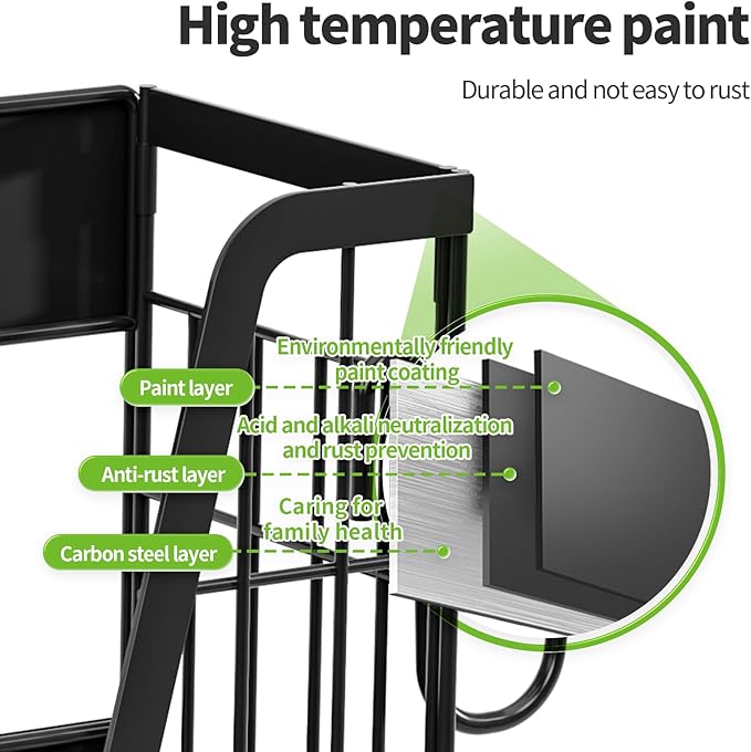 Magnetic Shelf for Fridge, Fruit Potato and Onion Storage Bins, Magnetic Spice Rack Shelves for Side of Refrigerator, Fruit Basket Magnetic Fridge Shelf Kitchen Pantry Storage Organizer