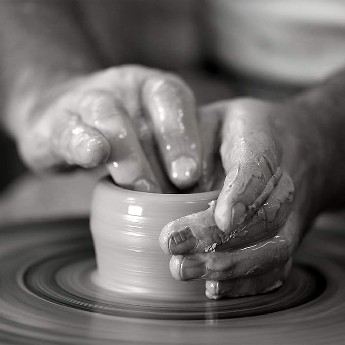 City to Cottage Ceramic Sugar Bowl with Lid, 10oz Sugar Contanier for Coffee Bar, Sugar Dispenser Bowl, Salt - Condiment Pot for Kitchen Counter, Handcrafted turquoise Blue Polka Dot Sugar Jar