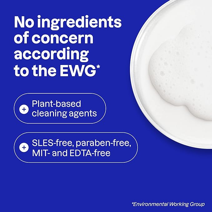 ATTITUDE Dish Soap Refill, EWG Verified, Plant-Based & Vegan Dishwashing Liquid, Naturally Derived, Citrus Zest Scent, 135.3 Fl Oz