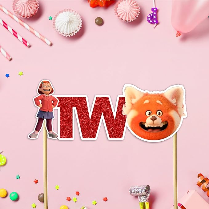 Seyal® Trning Red Two Cake Topper