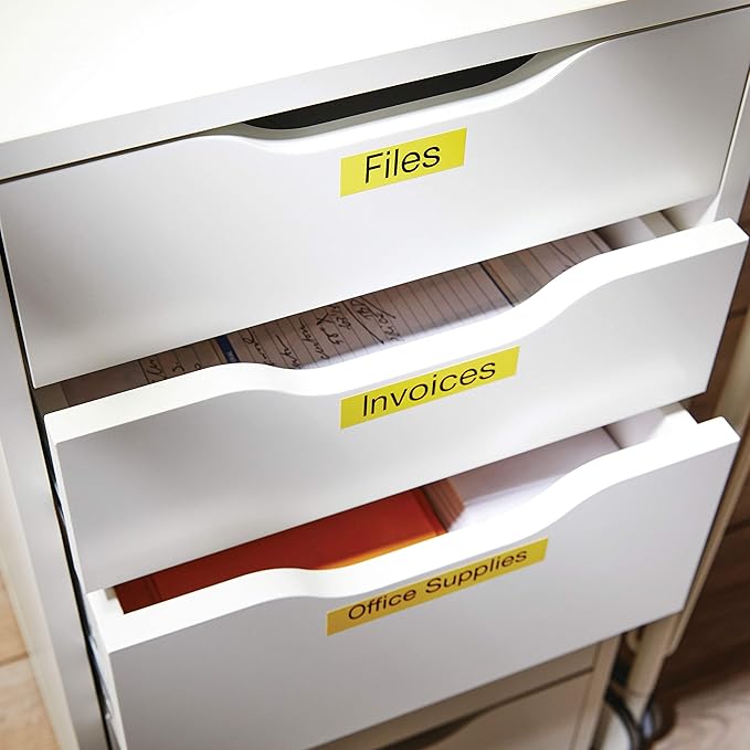 DYMO Desktop Label Maker LabelManager 360D Rechargeable Hand-Held Label Maker, Easy-to-Use, One-Touch Smart Keys, QWERTY Keyboard, Large Display, For Home & Office Organization