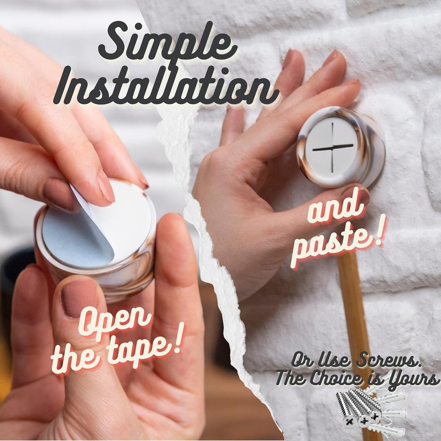 HEFA Towel Holder, Towel Hooks, Dish Towel Holder, Kitchen Organization, Bathroom Accesories, Kitchen Towel Hook, Kitchen Towel Holder, Christmas Gift, Kitchen Gadgets 4 Pack