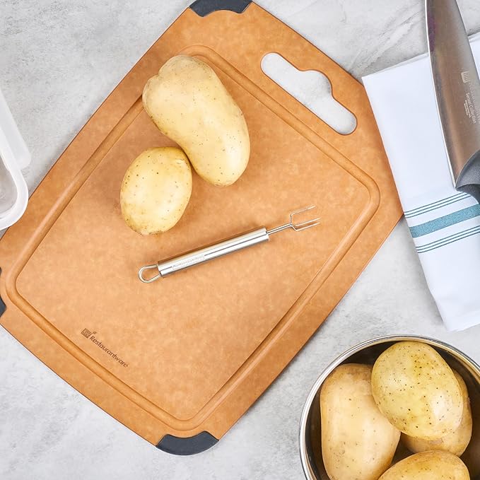 Restaurantware-German Standard 6.1 Inch Granny Forks, 24 Prong Potato Forks - Ergonomic Handle, Dishwashable, Stainless Steel Carving Fork, Heavy-Duty, For Kitchen Roast