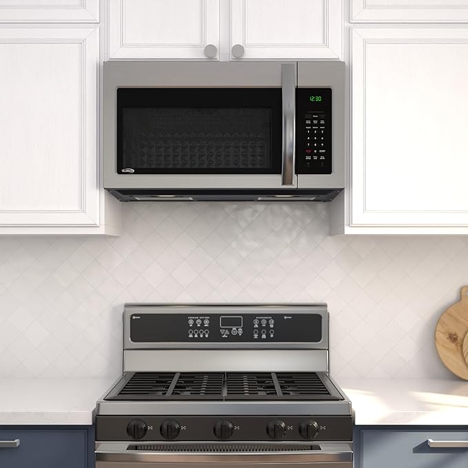 KoolMore KM-MOTC-15SS inch Range Convection Microwave Oven,900 Watts and 300 CFM in Stainless-Steel, UL Listed, 30 in./1.5 cu. ft