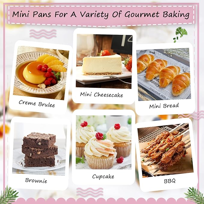 LNYZQUS 6.8oz Mini Loaf Pans with Lids 100 Pack, Rectangle Aluminum Pans Mini Cake Tins,Disposable Baking Pan Small Cake Containers for Brownie Bread Cheesecake-Pink