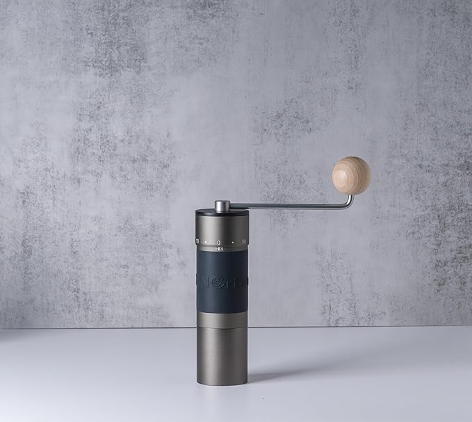 【Famous KOL Recommended】KINGrinder K6 Manual Hand Coffee Grinder with Straight Handle for French Press, Drip, Espresso with Assembly Consistency Stainless Steel Conical Burr Mill, 35g Capacity