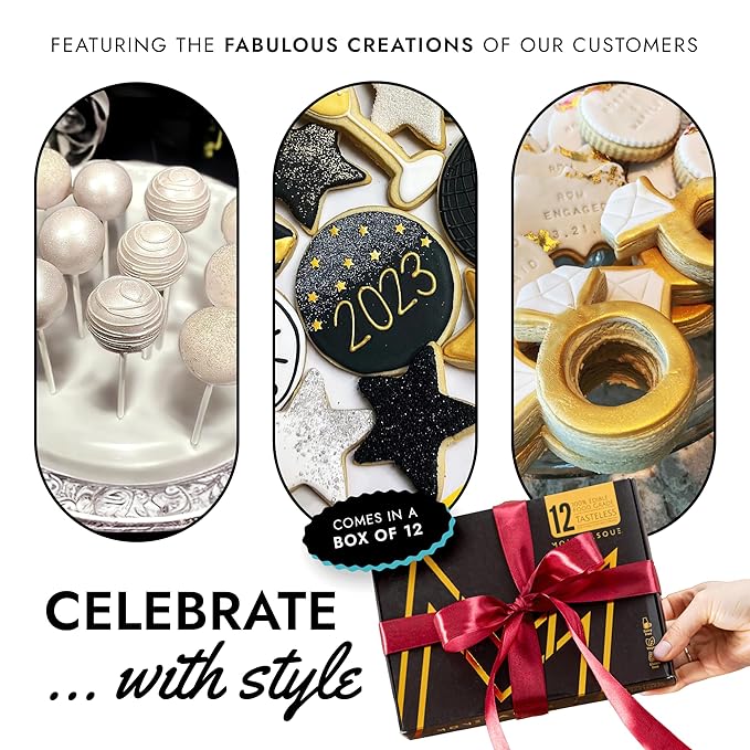 MONÉGASQUE Teal Blue Edible Glitter for Drinks 7g – Edible Glitter for Cakes & Cocktails Shimmer – Cocktail, Cake, & Cupcake Luster Dust Spray – Teal Food Coloring & Halloween Drink Decorations