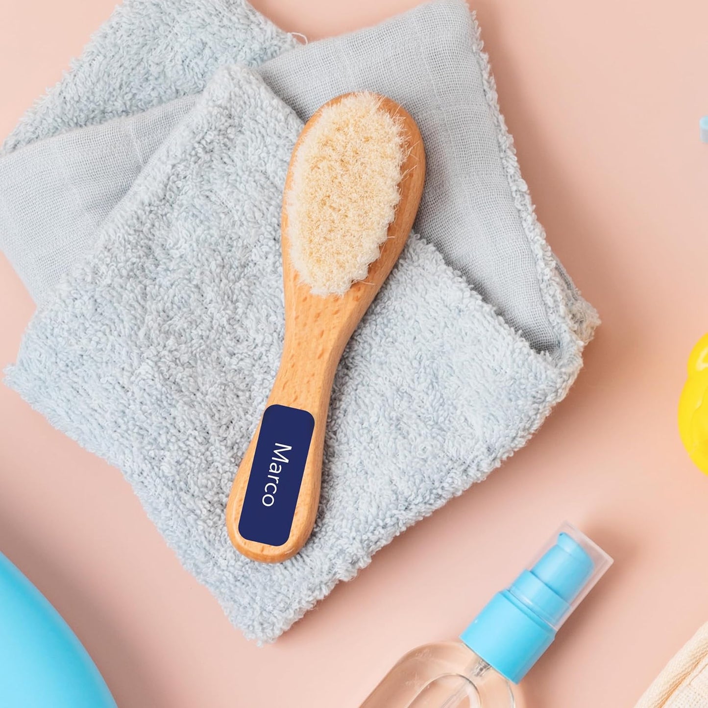 Personalized Labels (45 Labels) (1.6" 0.6") Medium Custom Name Stickers - Waterproof for Kids, Toddlers and Parents